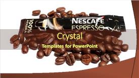  Presentation with beverage - Cool new PPT theme with kiev-ukraine-november-1-2017 backdrop and a tawny brown colored foreground