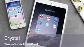  Presentation with ipad - PPT theme having kiev-ukraine-october-03-2017 background and a gray colored foreground