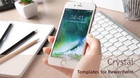  Presentation with rose gold - Colorful slide deck enhanced with kiev-ukraine-october-09-2017 backdrop and a coral colored foreground