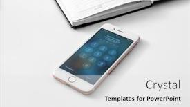  Presentation with rose gold - Theme enhanced with kiev-ukraine-october-12-2017 background and a white colored foreground