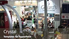  Presentation with congress - Presentation enhanced with kiev-ukraine-october-14-congress background and a tawny brown colored foreground