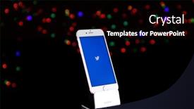  Presentation with twitter - Cool new presentation theme with kiev-ukraine-october-19-2017 backdrop and a black colored foreground