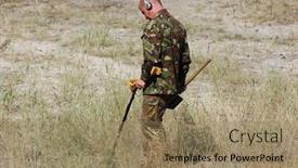  Presentation with treasure - Cool new PPT theme with kiev-ukraine-sep-11-member backdrop and a coral colored foreground