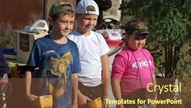  Presentation with kids sport - 