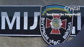  Presentation with riot police - Cool new presentation with kiev-ukraine-sept-3-chevron backdrop and a  colored foreground