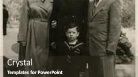  Presentation with 1950s - Theme with kiev-ukraine-ussr-circa-1950s background and a tawny brown colored foreground