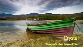 Presentation with killarney - Cool new theme with killarney lake in co kerry backdrop and a tawny brown colored foreground