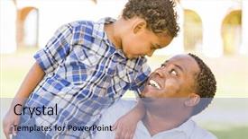  Presentation with generation and african american culture - PPT layouts with asian business woman with gift box and red heart isolated on white background background and a gray colored foreground