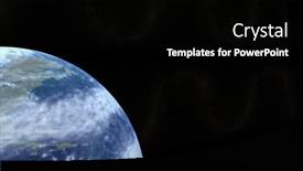  Presentation with black stars - Audience pleasing presentation consisting of kind-of-the-earth backdrop and a black colored foreground