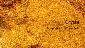  Presentation with oil and natural gas industry - Audience pleasing theme consisting of kind rocks - natural stone background backdrop and a gold colored foreground