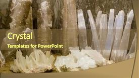  Presentation with stone - Amazing PPT theme having kind rocks - natural stone background backdrop and a tawny brown colored foreground