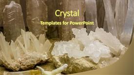  Presentation with stone - PPT theme enhanced with kind rocks - natural stone background background and a tawny brown colored foreground