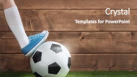  Presentation with football plays - Slides having  background and a  colored foreground