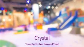  Presentation with ombre art abstract blue - Amazing theme having kindergarten slides - abstract blur modern playground backdrop and a  colored foreground