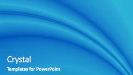  Presentation with abstract art - Beautiful slide set featuring kinetic art - abstract rays on blue background backdrop and a teal colored foreground