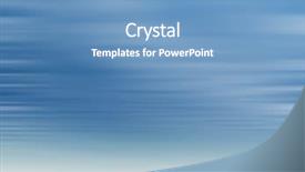  Presentation with abstract blue technology - Cool new PPT theme with kinetic art - blue abstract background with horizontal backdrop and a teal colored foreground