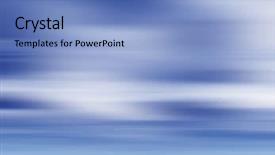  Presentation with abstract blue technology - Slide deck with kinetic art - blue abstract background with horizontal background and a  colored foreground