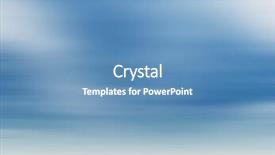  Presentation with abstract blue technology - Audience pleasing PPT theme consisting of kinetic art - blue abstract background with horizontal backdrop and a teal colored foreground