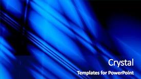  Presentation with award certificate blue - Slide set consisting of kinetic art - blue fantasy background background and a royal blue colored foreground