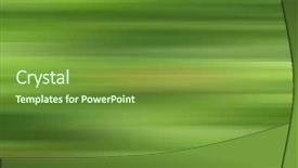  Presentation with green lines - Presentation theme having kinetic art - green abstract background with horizontal background and a  colored foreground