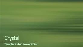  Presentation with green lines - Presentation theme consisting of kinetic art - green abstract background with horizontal background and a  colored foreground