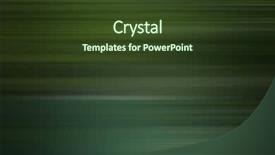  Presentation with green lines - Colorful theme enhanced with kinetic art - green abstract background with horizontal backdrop and a tawny brown colored foreground