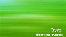  Presentation with green lines - Colorful slide deck enhanced with kinetic art - green abstract background with horizontal backdrop and a  colored foreground