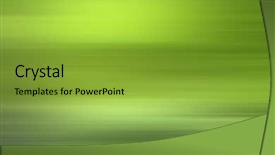  Presentation with green lines - Colorful slide deck enhanced with kinetic art - green abstract background with horizontal backdrop and a  colored foreground