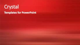  Presentation with art lines - Cool new presentation theme with kinetic art - red abstract background with horizontal backdrop and a crimson colored foreground