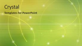  Presentation with galaxy - Audience pleasing presentation theme consisting of kinetic art - fantasy galaxy backdrop and a yellow colored foreground