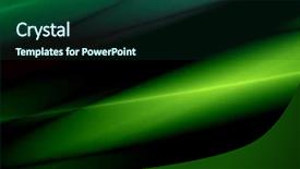  Presentation with abstract green - PPT layouts consisting of kinetic art - green abstract background background and a forest green colored foreground