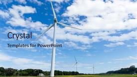  Presentation with turbine - Audience pleasing presentation theme consisting of  backdrop and a  colored foreground