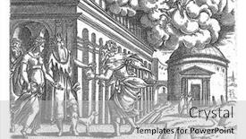  Presentation with abraham - Slides enhanced with king-abimelech-gives-gifts background and a light gray colored foreground