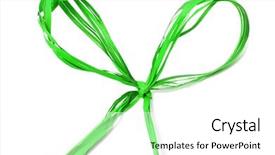  Presentation with gift of love - Presentation theme having king birthday - gift ribbon bow isolated background and a  colored foreground