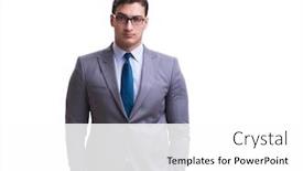  Presentation with king - Amazing slide deck having monarchy - king businessman isolated on white backdrop and a white colored foreground