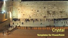  Presentation with king david - PPT layouts featuring king david - people mostly soldiers praying background and a tawny brown colored foreground