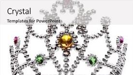  Presentation with king crown - Colorful PPT layouts enhanced with garbage on the beach backdrop and a lemonade colored foreground