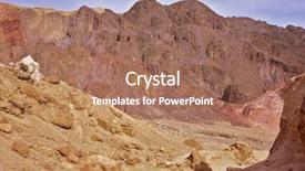  Presentation with solomon - PPT layouts enhanced with king solomon - dry stone desert near background and a  colored foreground