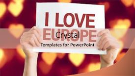  Presentation with zumba card bokeh - Theme with kingdom hearts - i love europe card background and a coral colored foreground