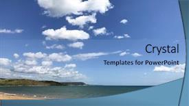  Presentation with united kingdom - Audience pleasing PPT layouts consisting of kingdom with the dorset jurassic backdrop and a  colored foreground