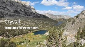  Presentation with kings - PPT theme consisting of kings canyon national park usa background and a gray colored foreground