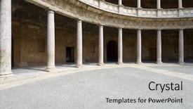  Presentation with granada - Beautiful presentation featuring kings court - view of the circular courtyard backdrop and a light gray colored foreground
