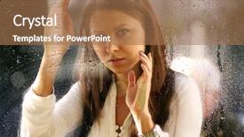  Presentation with kiss - Amazing PPT layouts having kiss the rain backdrop and a coral colored foreground