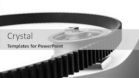  Presentation with auto parts - Cool new theme with kit-of-timing-belt backdrop and a light gray colored foreground
