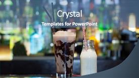  Presentation with mouth - PPT layouts with kitche - close up on mouth watering background and a teal colored foreground