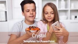  Presentation with teenagers - Slide set consisting of kitchen - trying to catch background and a coral colored foreground