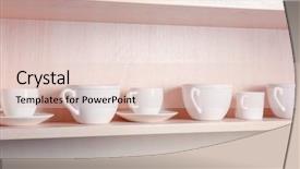  Presentation with simple rustic wedding - PPT theme featuring kitchen cupboard with nice rustic background and a lemonade colored foreground