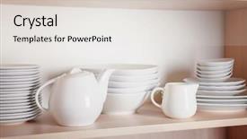  Presentation with rustic - Cool new presentation theme with kitchen cupboard with nice rustic backdrop and a lemonade colored foreground