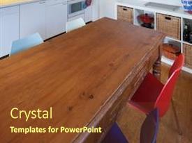 Kitchen Of A Loft Old PPT template 65 | CrystalGraphics