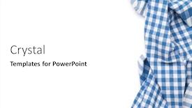  Presentation with kitchen towel - PPT theme enhanced with kitchen-table-cloth-cooking-towel background and a white colored foreground